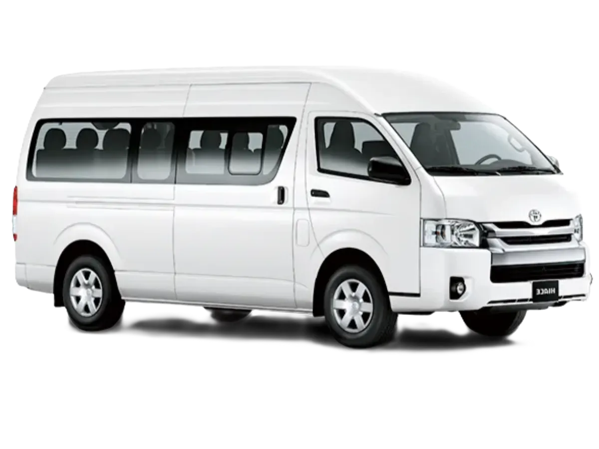 Toyota Hiace rental Lombok for group travel